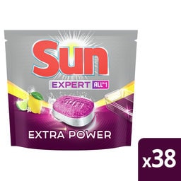 Sun | Tablettes lave-vaisselle | Expert | Extra power | Citron 