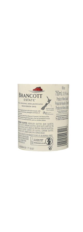Nouvelle Zélande-Nieuw Zeeland | Marlborough | 75 BRANCOTT SV GRIS 19 BL 