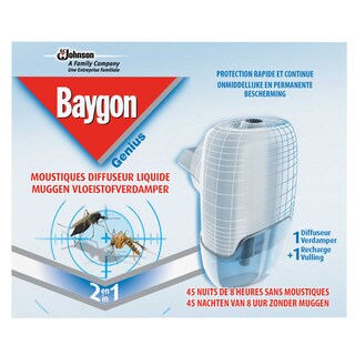 Baygon | Vloeistofverdamper Genius + 1 Navulling 