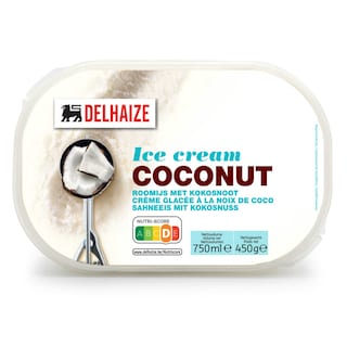 Delhaize | Roomijs | Kokosnoot 
