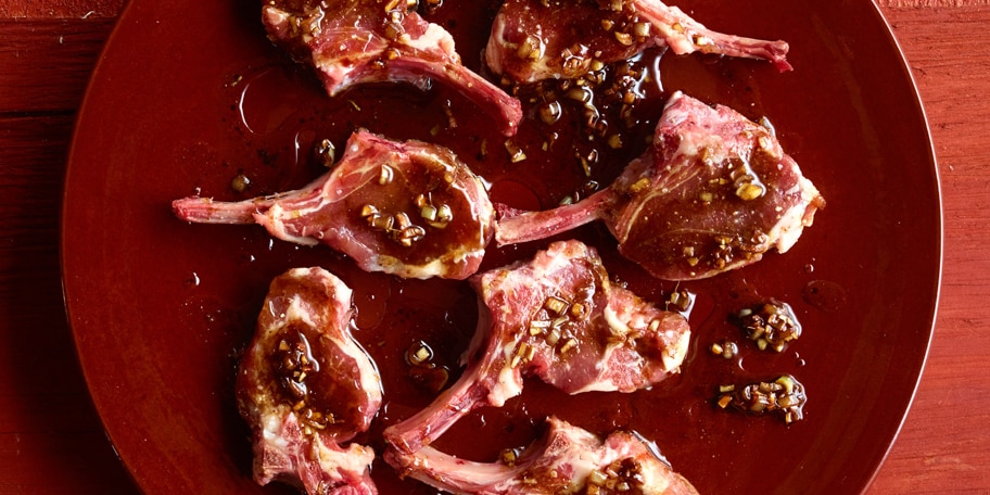 Marinade voor lam en ander rood vlees