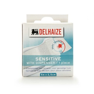 Delhaize | Sparadraps | Sticking tape | Sensitive skin 