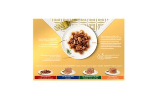 Gourmet | Gold | Aliment Chat | Adulte | Double Délice | Poisson 