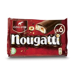 Chocolat | Nougat | 6 Barres