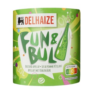 Delhaize | Kids Appelsap Bruisend 75 cl