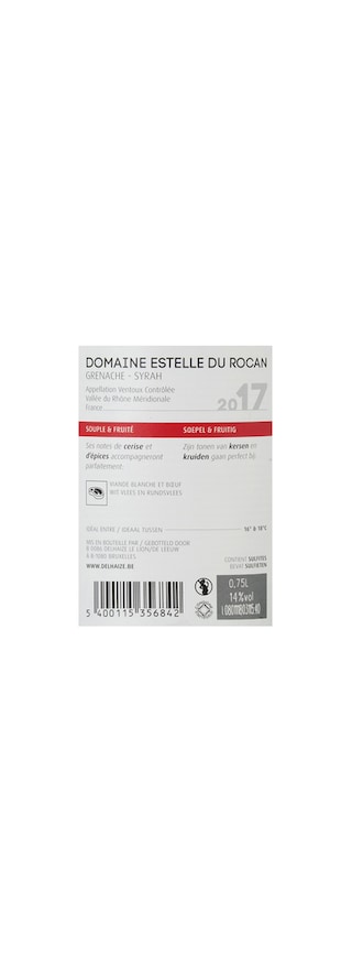 France - Frankrijk | Rhône Vaucluse IGP | Domaine Estelle du Rocan Rood 