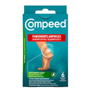 Compeed | Pansements ampoules | Extrême | 6st 