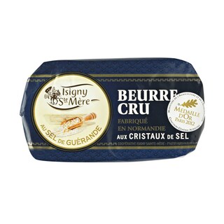 Isigny Sainte-Mère | Beurre | Lait cru | Sel guérande 