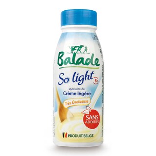 Balade | So Light | Crème culinaire légère | 5% | 2e à 1/2 prix 