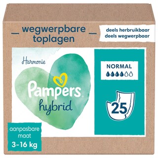 Pampers | Harmonie Hybrid | Langes | Jetable | Regular 