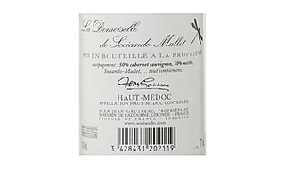 FR BORDEAUX HAUT-MEDOC | La Demoiselle de Sociando Mallet 2012 