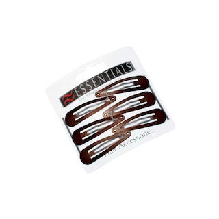 Delhaize | Care | Haarklem klikklak | 5 cm, bruin 