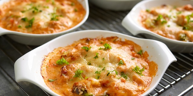 Cassolettes de poisson à l'islandaise