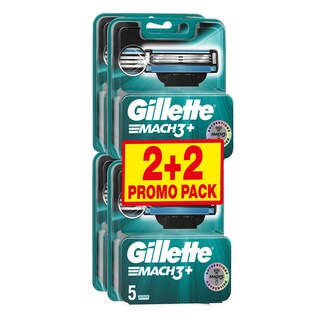 Gillette | Mach3 Blades | Debundable Pack | 2+2 