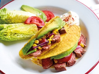 Taco's met rundvlees