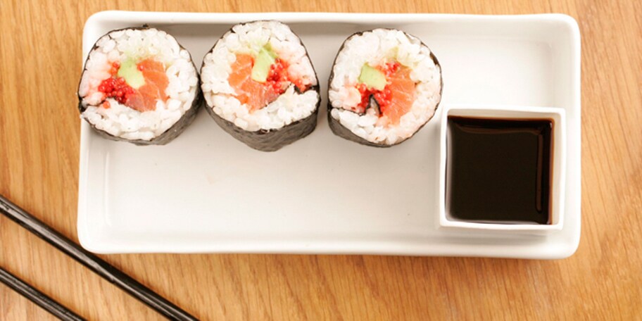 Maki met zalm