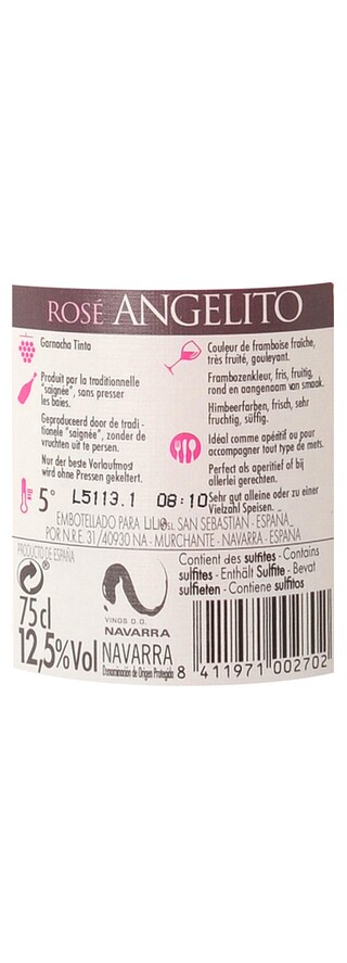 Espagne - Spanje | Navarra D.O. | Angelito Navarra Rosé 