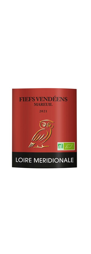 France - Frankrijk | Fiefs Vendéens | Mareuil Bio 2021 Rouge | Bio 