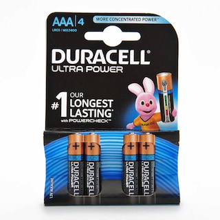 Duracell | Batterijen | Ultra power | Alkaline | AAA 