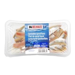 Delhaize | FILET DE SPRAT FUME 100G 