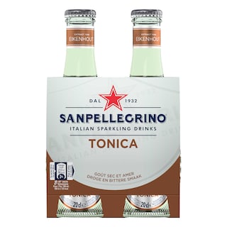 San Pellegrino | Italian Sparkling Drinks | Tonica Oakwood 4 x 20 cl