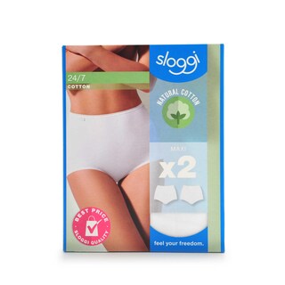 Sloggi | 24/7 Cotton | Maxi | Blanc | 40 