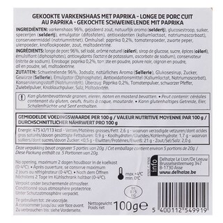 Delhaize | Carre paprika 100 gr