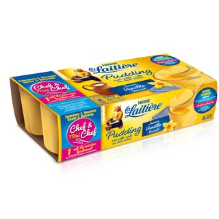 La Laitière | Pudding | Vanille | Lait entier 