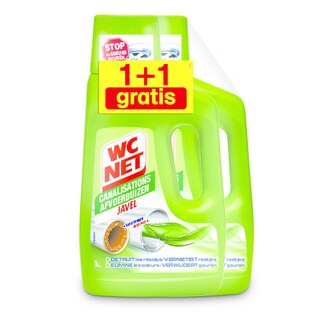 WC Net | Ontstopper leidingen | Bleek | 1+1 gratis 