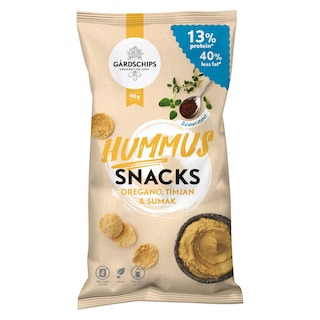 Gårdschips | Snacks | Houmous 