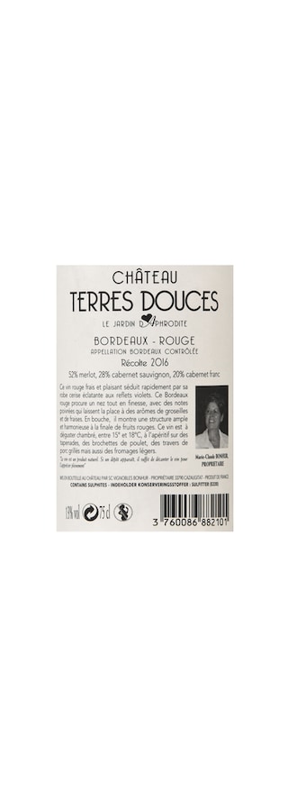 France - Frankrijk | Bordeaux - Bordeaux | Château Terres Douces 2016 