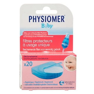 Physiomer | Beschermende filters voor neusreiniger 