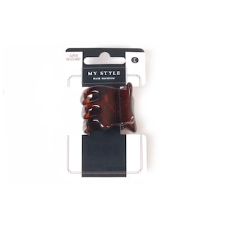 My Style | Basic | Pince cheveux | 4cm | Nylon | Brun 