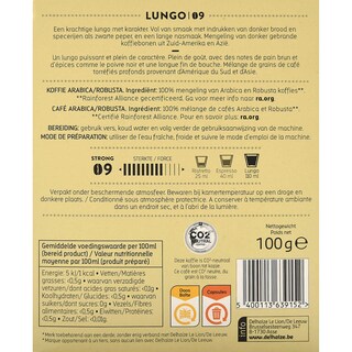 Delhaize | Koffie | Lungo 09 | Caps 