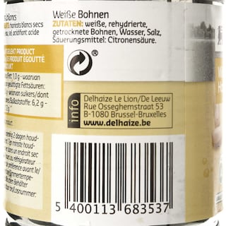 Delhaize | Witte bonen 
