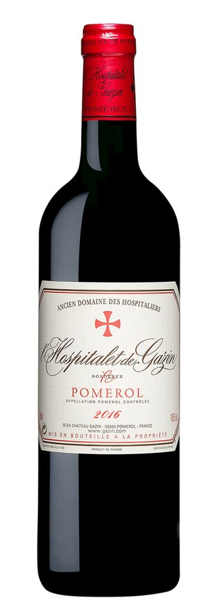 France - Frankrijk | Bordeaux - Pomerol | Hospitalet Gazin 2016 | Houten Kist 