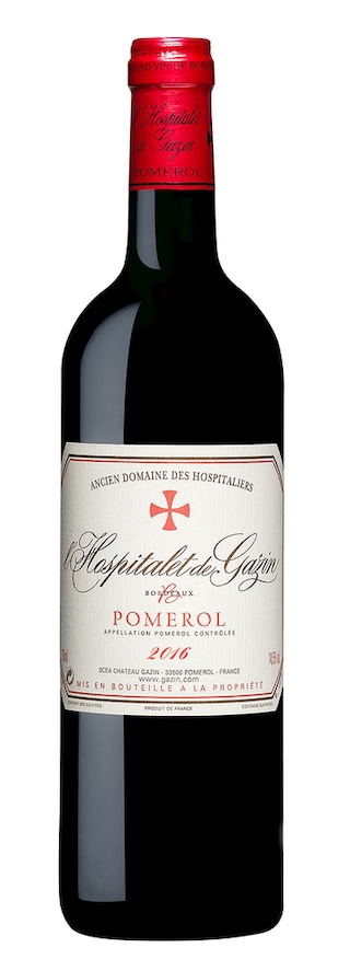 France - Frankrijk | Bordeaux - Pomerol | Hospitalet Gazin 2016 | Houten Kist 