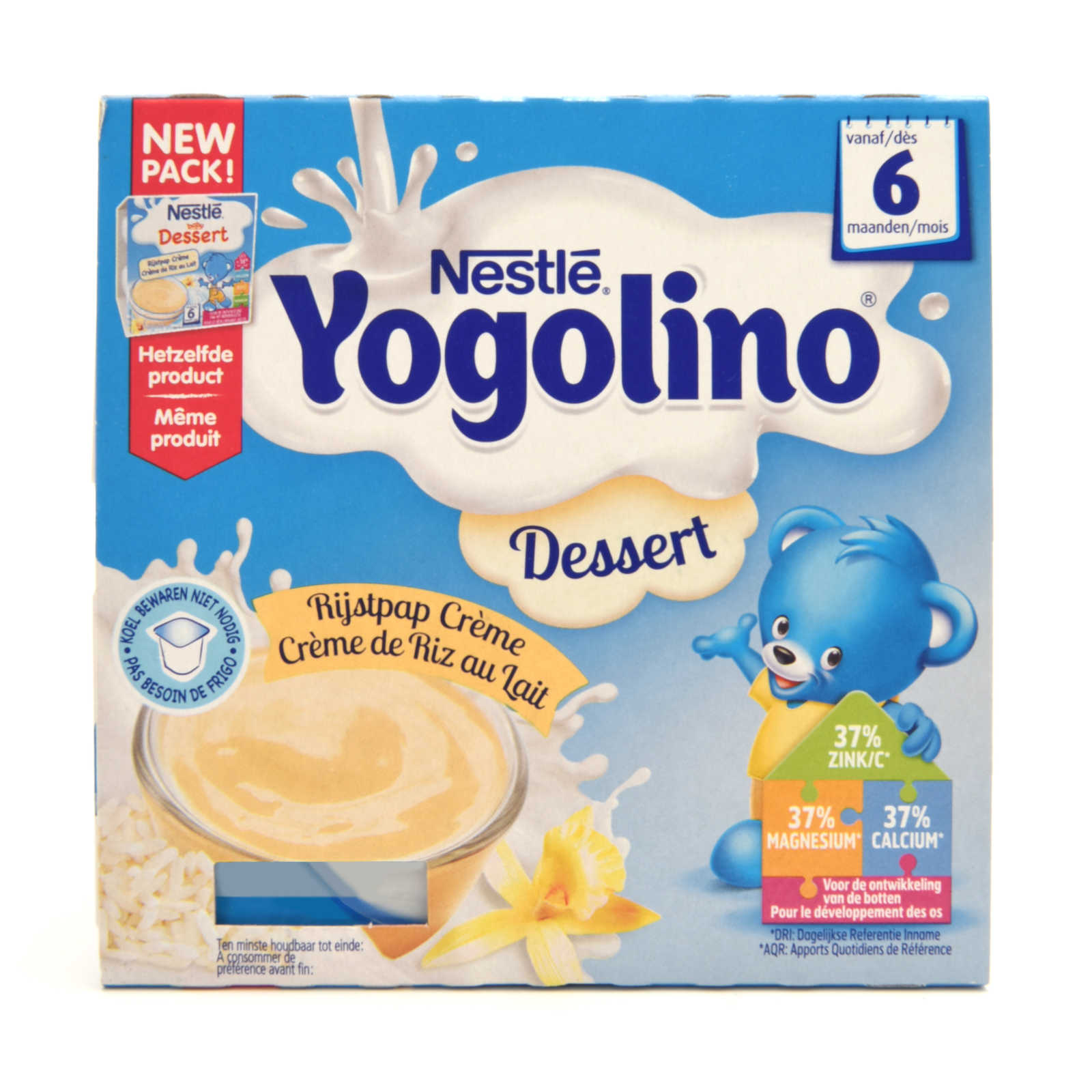 Nestle Baby Dessert Creme De Riz Au Lait 6 Mois 4 X 100 Gr Delhaize