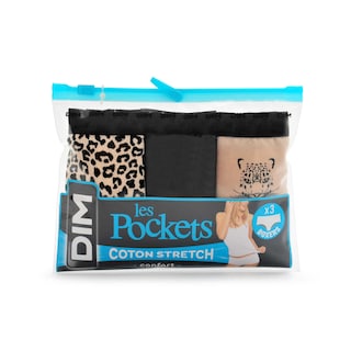 Dim | Paris | Boxers pocket coton | Safari | 36/38 