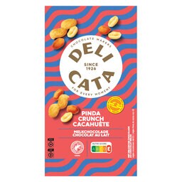 Delicata | Chocolat | Cacahuéte crunch | fairtrade 
