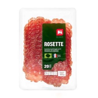 Delhaize | Pure varkensrosette | Sneetjes 