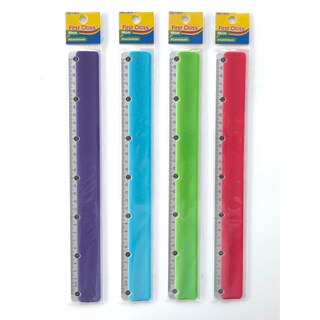 First Class | Liniaal | 30cm | aluminium + plastiek 