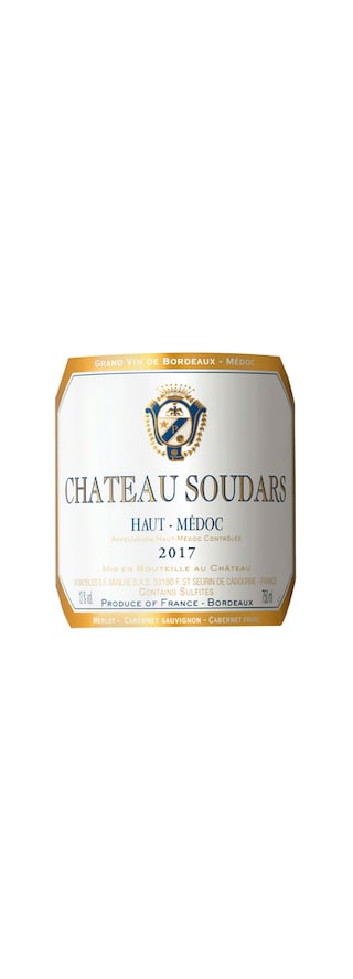France - Frankrijk | Bordeaux - Haut-Medoc | Château Soudars 2017 