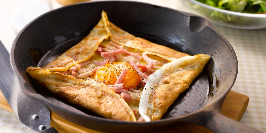 Crêpes à cheval