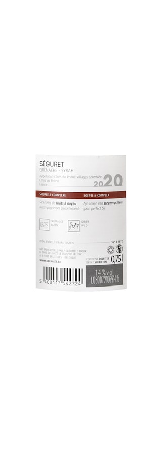 France - Frankrijk | Côtes du Rhône Villages | Seguret rood 