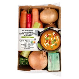 Boîte de repas | Soupe aux carottes à l'Ind