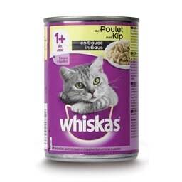 Kattenvoeding | Brokjes in saus | Kip