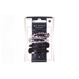 My Style | Basic | Clicclac | 5cm | Noir + print 