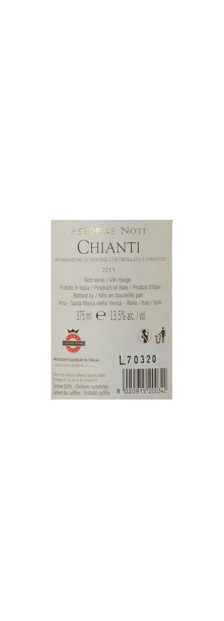 Italie - Italië | Toscana D.O.C.G. | Astorre Noti Chianti DOCG Rouge 