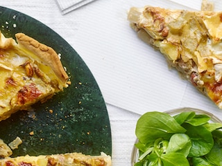 Quiche met witloof en camembert